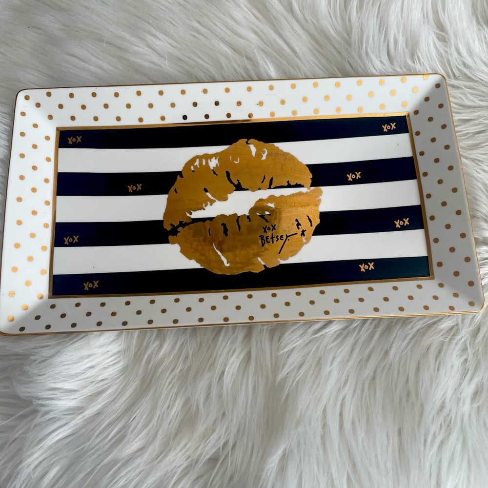 Betsy Johnson Jewelry Plate